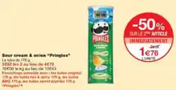 Monoprix Sour cream & onion pringles offre