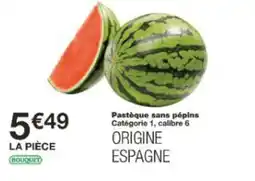 Monoprix Pastèque sans pépins offre