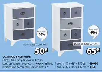 JYSK Commode Klippede offre