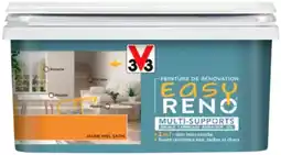 Brico Dépôt 3v3 - peinture rénovation multi-supports satin 2 l offre