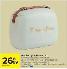 Carrefour Drive Durable - glacière rigide polarbox 6 l offre