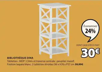 JYSK Bibliothèque dina offre
