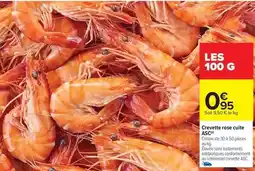 Carrefour City Crevette rose cuite asc offre