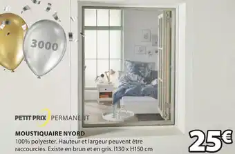 JYSK Moustiquaire nyord offre