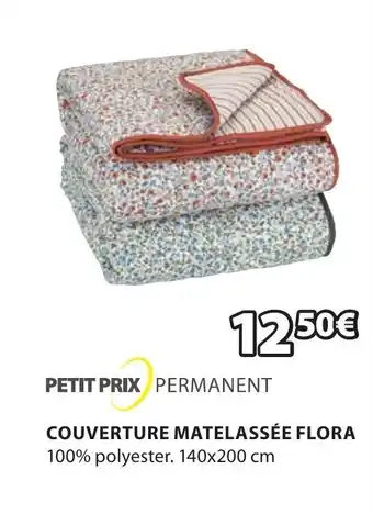 JYSK Couverte matelassée flora offre