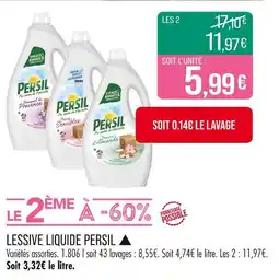 Match Persil Lessive liquide ▲ offre