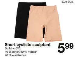 Zeeman ZEEMAN Short cycliste sculptant offre