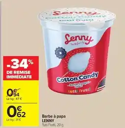 Carrefour Drive Candy - barbe à papa offre