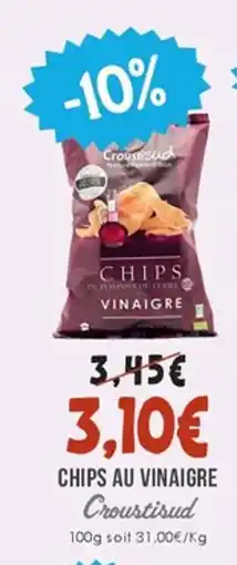 Naturalia CROUSTISUD Chips au vinaigre offre