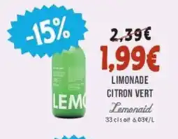 Naturalia LEMONAID Limonae citron vert offre