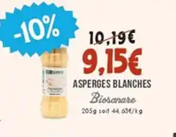 Naturalia BIOSANARE Asperges blanches offre