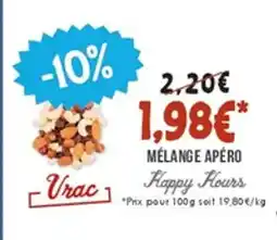 Naturalia HAPPY HOURS Mélange apéro offre