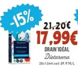 Naturalia DIETAROMA Drain'idéal offre