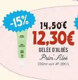 Naturalia PRIM D'ALOE Gelée d'aloès offre
