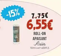 Naturalia ARIES Roll-on apaisant offre
