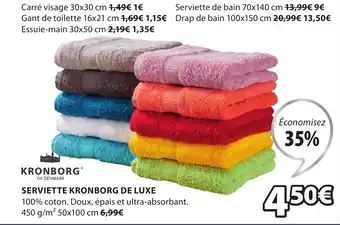 JYSK Serviette kronborg De luxe offre
