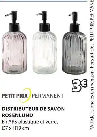 JYSK Distributeur de savon Rosenlund offre