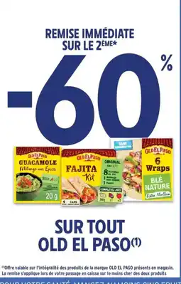Intermarché OLD EL PASO Sur tout offre