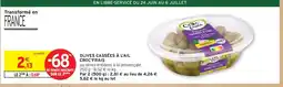 Intermarché CROC'FRAIS Olives cassées à l'ail offre