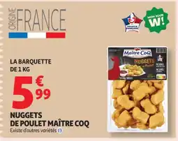 Auchan Nuggets De Poulet Maître Coq offre
