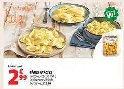 Auchan Pâtes Farcies offre