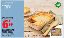 Auchan LASAGNES AU THON BRIAU offre