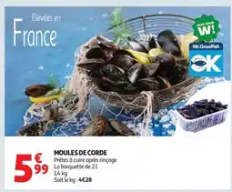 Auchan Moules De Corde offre