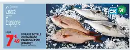 Auchan Dorade Royale Ou Daurade Pagrus Major (Pagre) offre