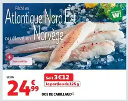 Auchan DOS DE CABILLAUD offre