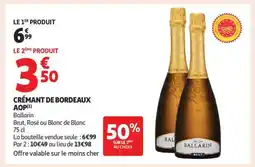 Auchan Crémant De Bordeaux Aop offre