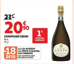 Auchan Champagne Greno offre