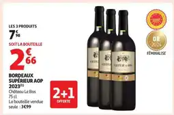 Auchan Bordeaux Supérieur Aop 2023 offre