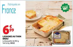 Auchan LASAGNES AU THON BRIAU offre