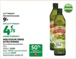 Auchan Huile d'olive vierge extra TRAMIER offre