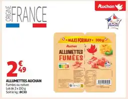 Auchan Allumettes Auchan offre