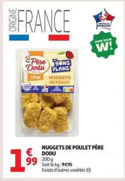 Auchan Nuggets De Poulet Père Dodu offre