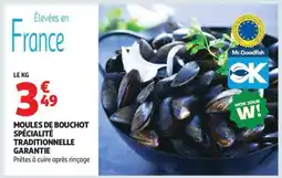 Auchan MOULES DE BOUCHOT offre