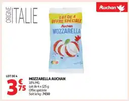 Auchan Mozzarella Auchan offre