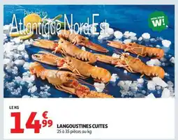 Auchan Langoustines Cuites offre