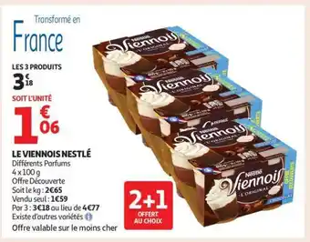 Auchan Le Viennois Nestlé offre