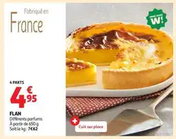Auchan Flan offre