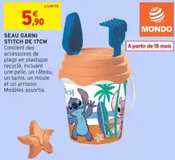Intermarché Seau garni stitch de 17cm offre
