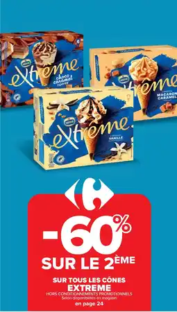 Cora x Carrefour EXTREME Sur tous les cônes offre