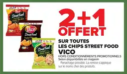 Cora x Carrefour VICO Sur toutes les chips street food offre