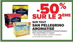 Cora x Carrefour SAN PELLEGRINO Sur tout aromatisé offre