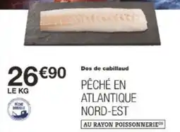 Monoprix Dos de cabillaud offre