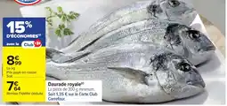Cora x Carrefour Daurade royale offre