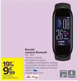 Carrefour Drive Thur - bracelet connecté bluetooth offre
