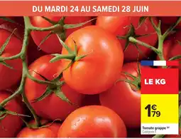 Cora x Carrefour Tomate grappe offre