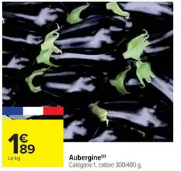 Cora x Carrefour Aubergine offre